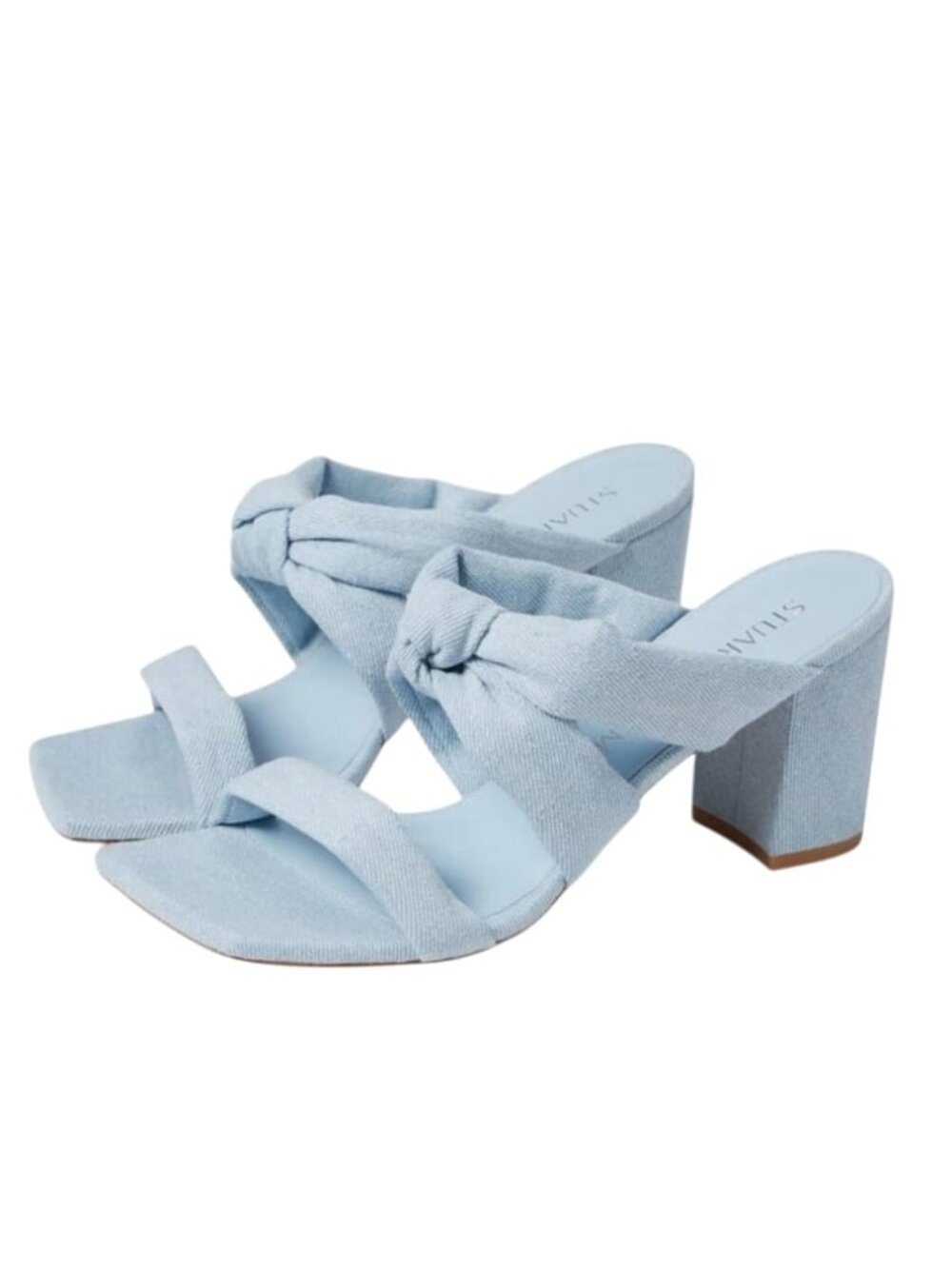 Stuart Weitzman Playa 75 Knot Block, Light, US 7 B